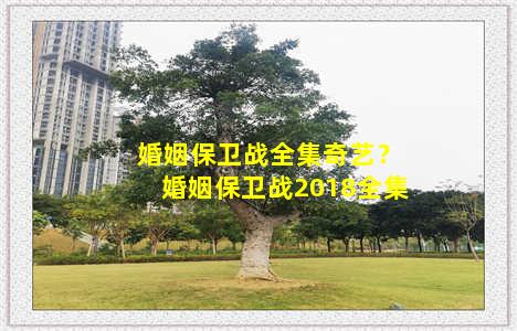 婚姻保卫战全集奇艺？婚姻保卫战2018全集