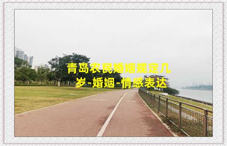 青岛农民婚姻规定几岁-婚姻-情感表达